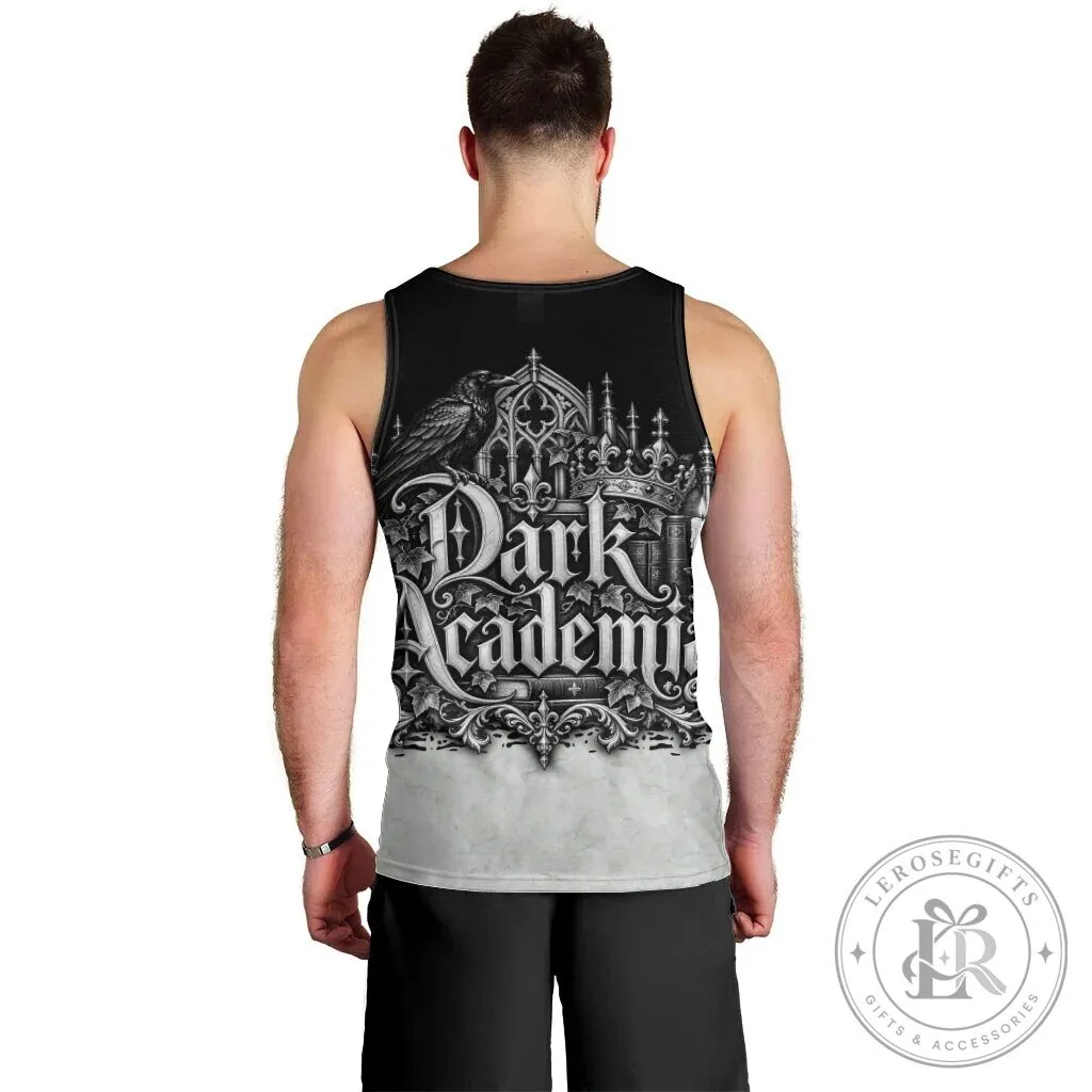 Dark Academia Raven Gothic Literature Vintage Bookish Aesthetic Tank Top 8 Dark Academia Raven Gothic Literature Vintage Bookish Aesthetic Tank Top